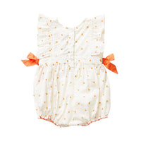 Pink Chicken Ditsy Oranges Amy Romper