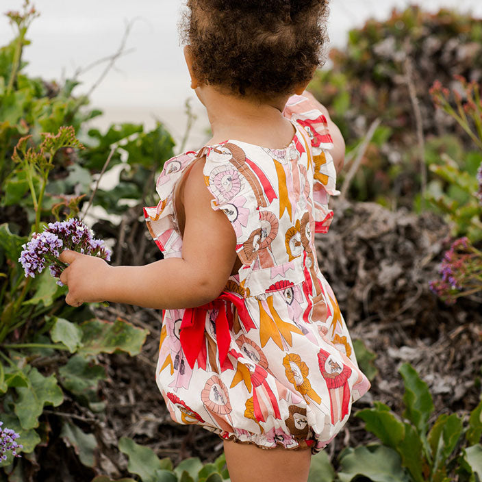 Pink Chicken Best In Show Ribbons Amy Romper
