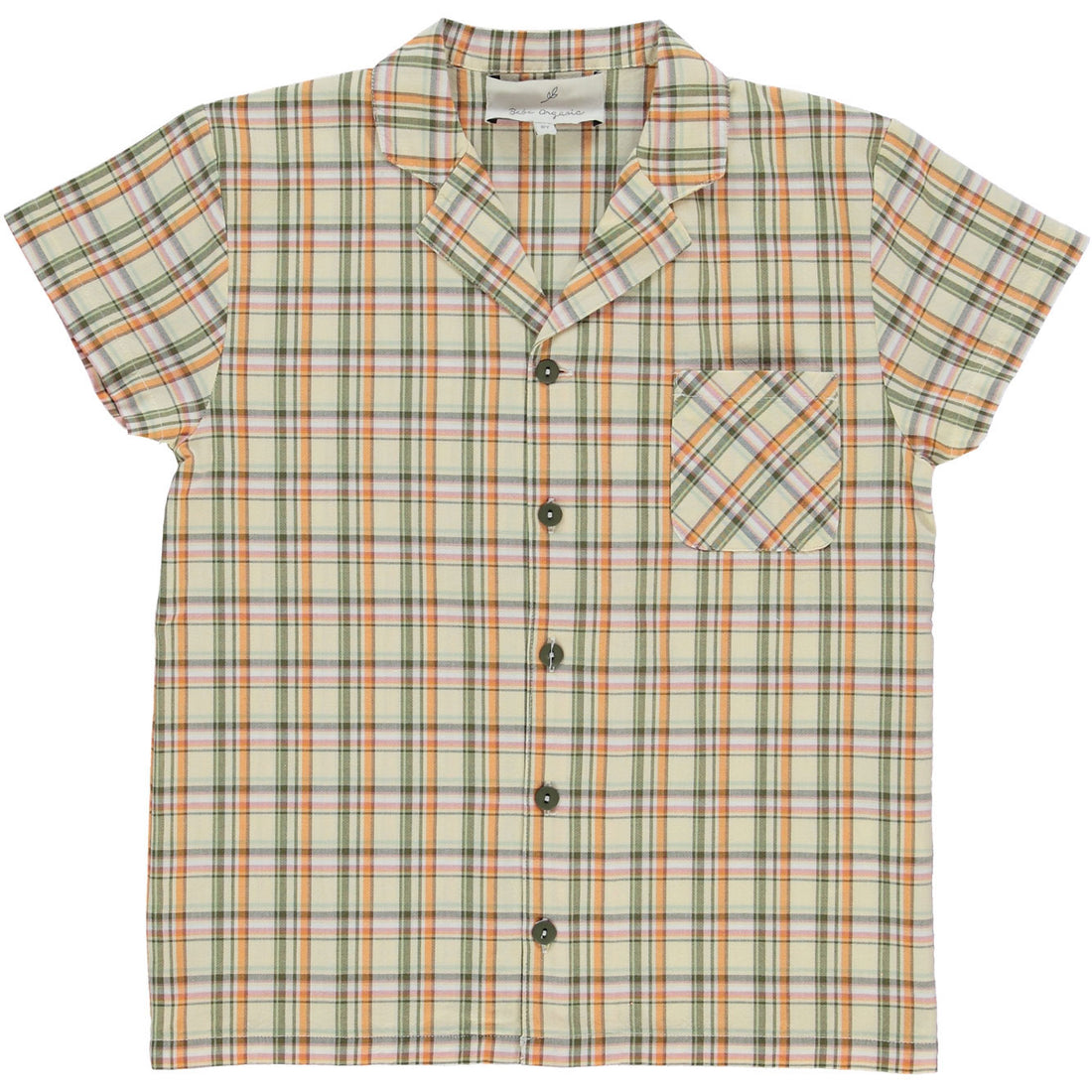 Bebe Organic Prairie Check Andre Shirt