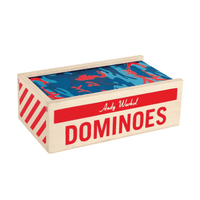 Chronicle Books Andy Warhol Wood Dominos