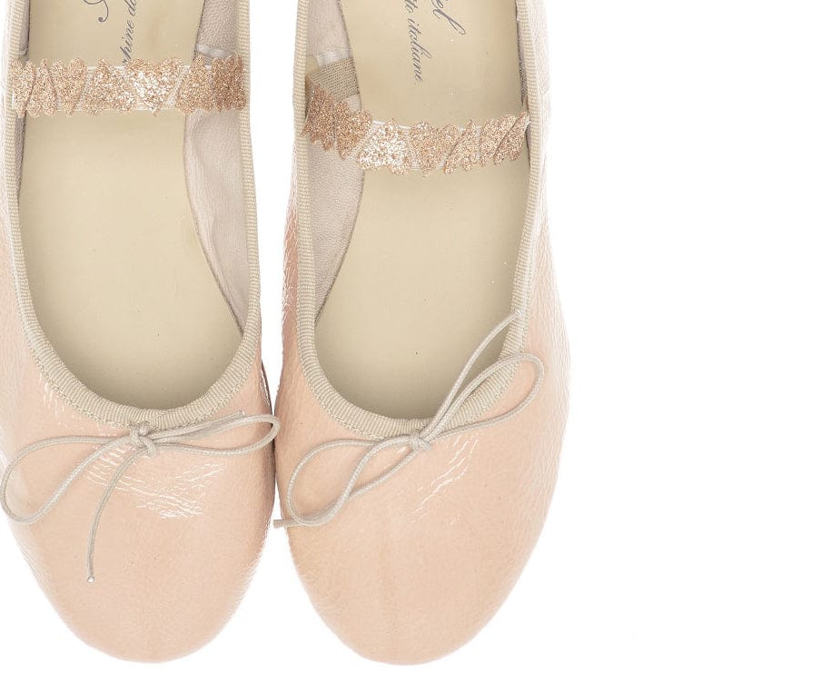 Anniel shoes Anniel Powder Heart Strap Ballet Flat