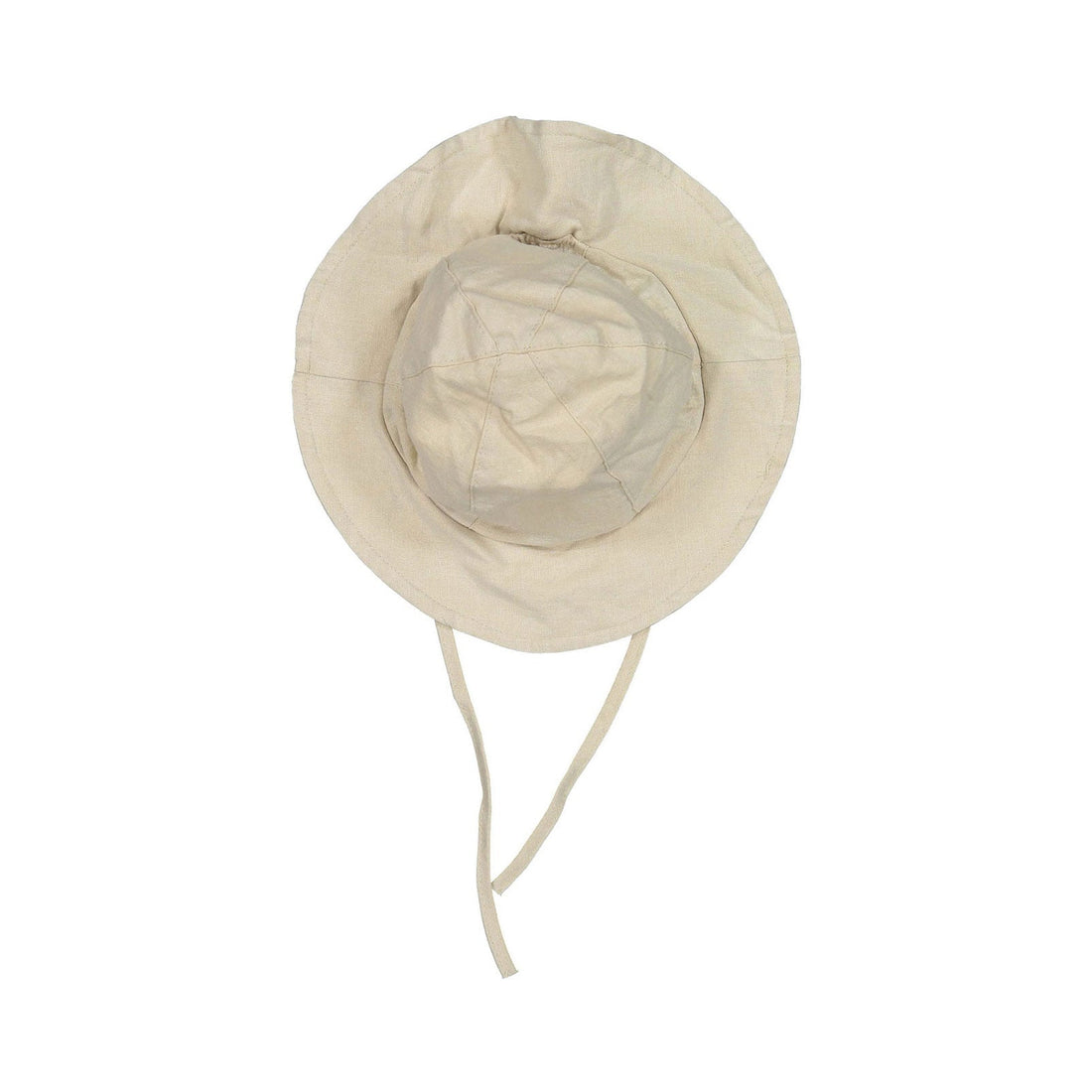 AOSTA accessories OS Aosta Beige Linen Bucket Hat