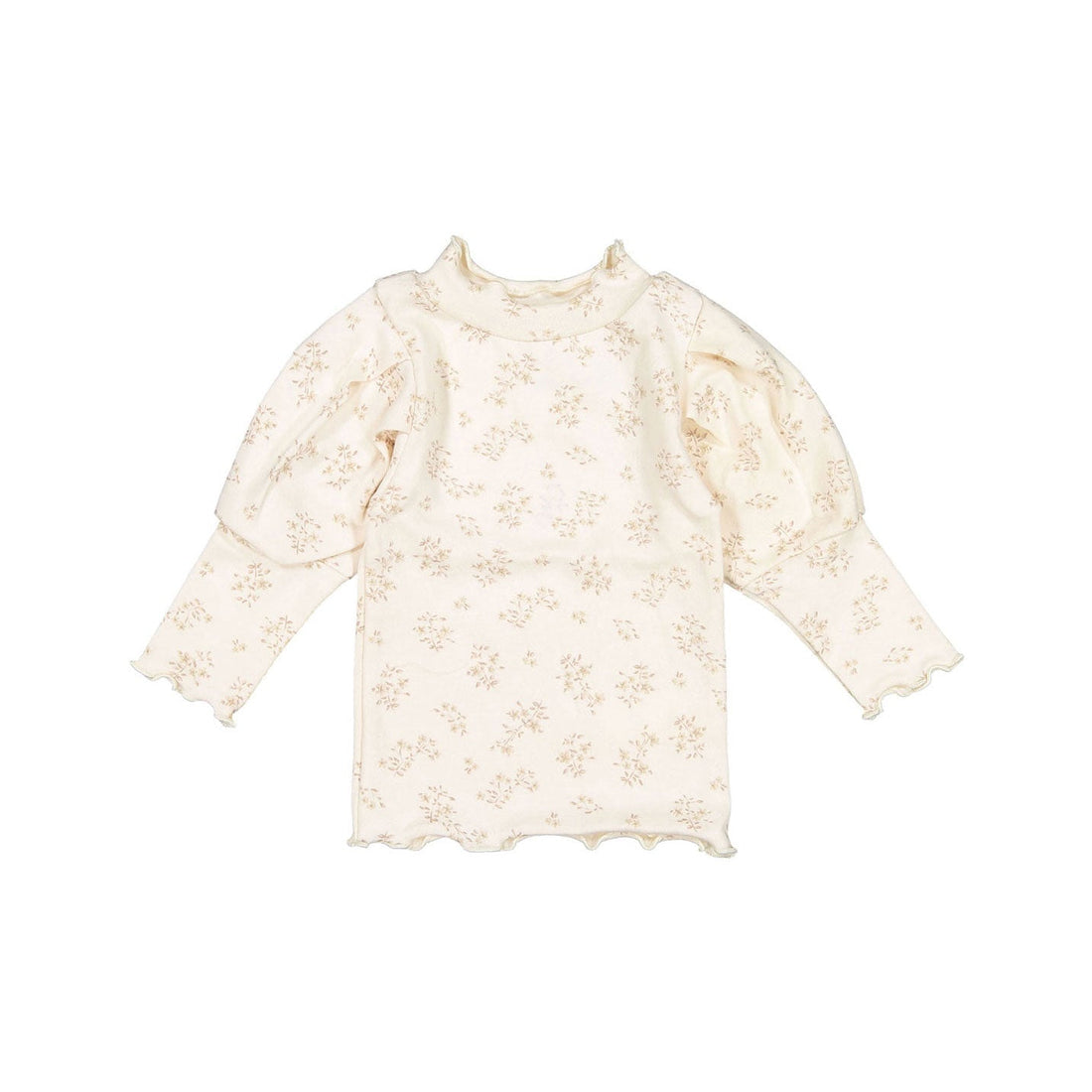 AOSTA tees Aosta Flower Re Puff Tee