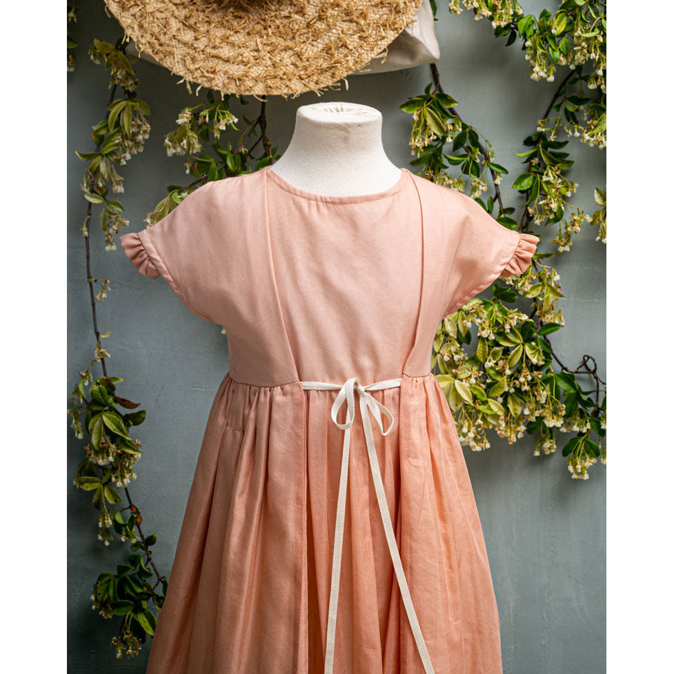 Cosmosophie Peach Arcadia Dress