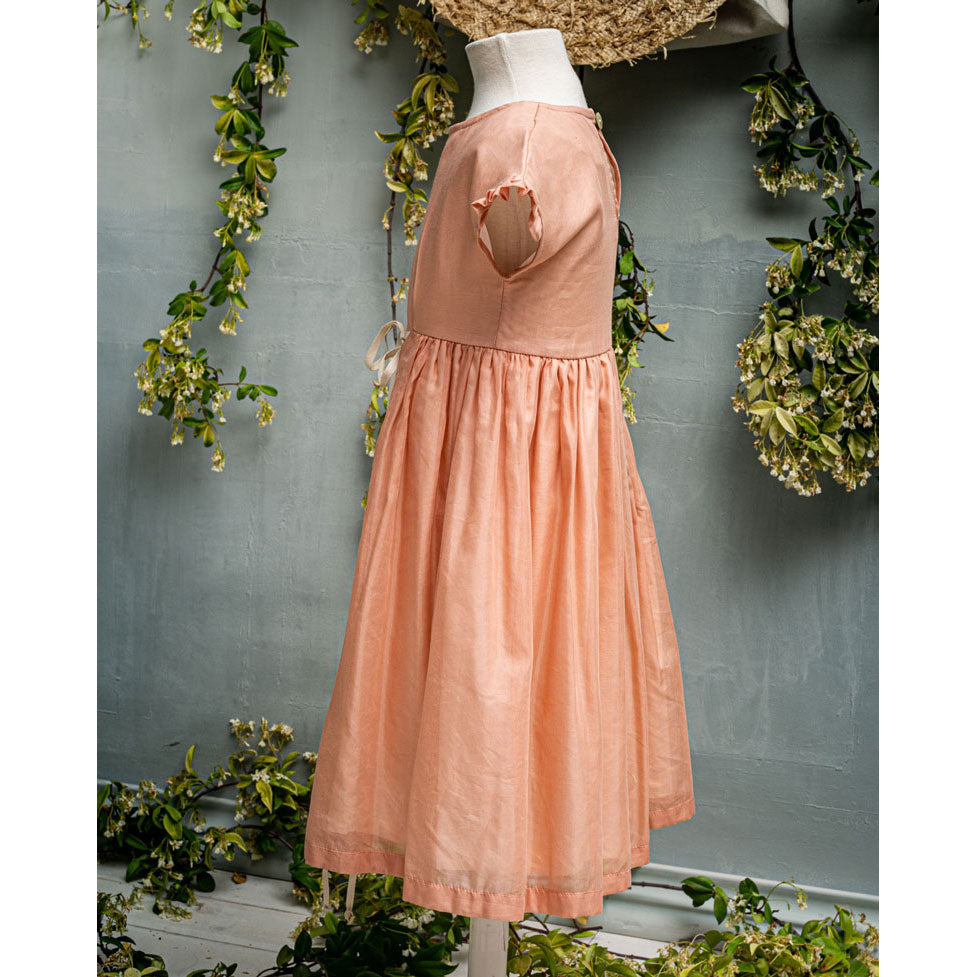 Cosmosophie Peach Arcadia Dress