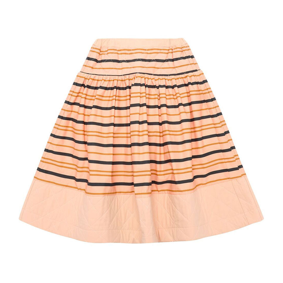 The Middle Daughter Collegiate Stripe At Every Turn Skirt