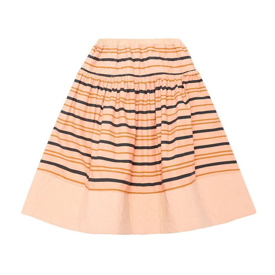 The Middle Daughter Collegiate Stripe At Every Turn Skirt