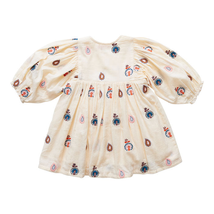 Pink Chicken Angora Embroidered Ava Bella Dress