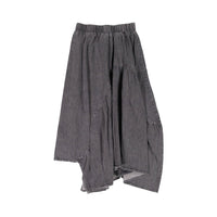 Ava Jeans bottoms ava jeans Black Denim Asymmetric Skirt