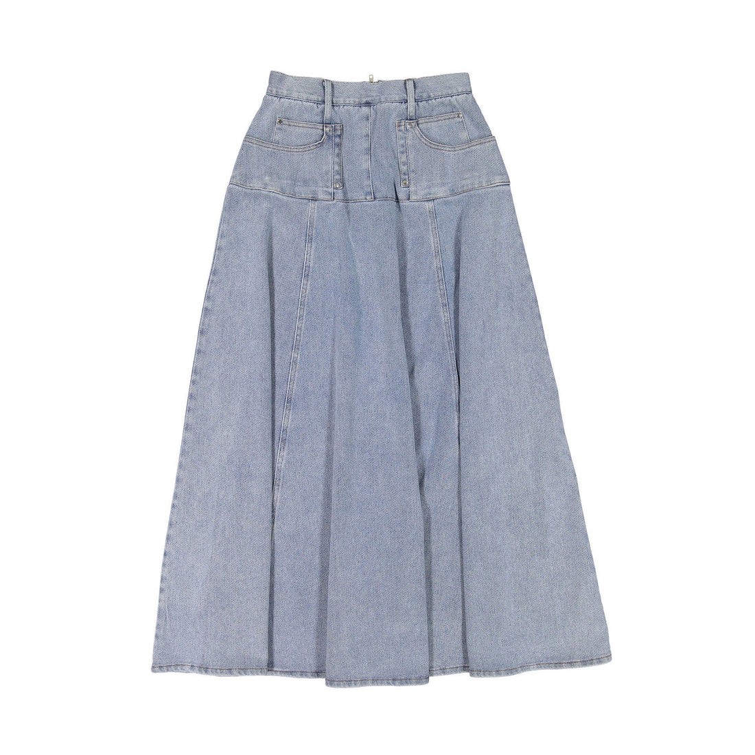 Ava Jeans bottoms ava jeans Denim Super Flair Long Skirt