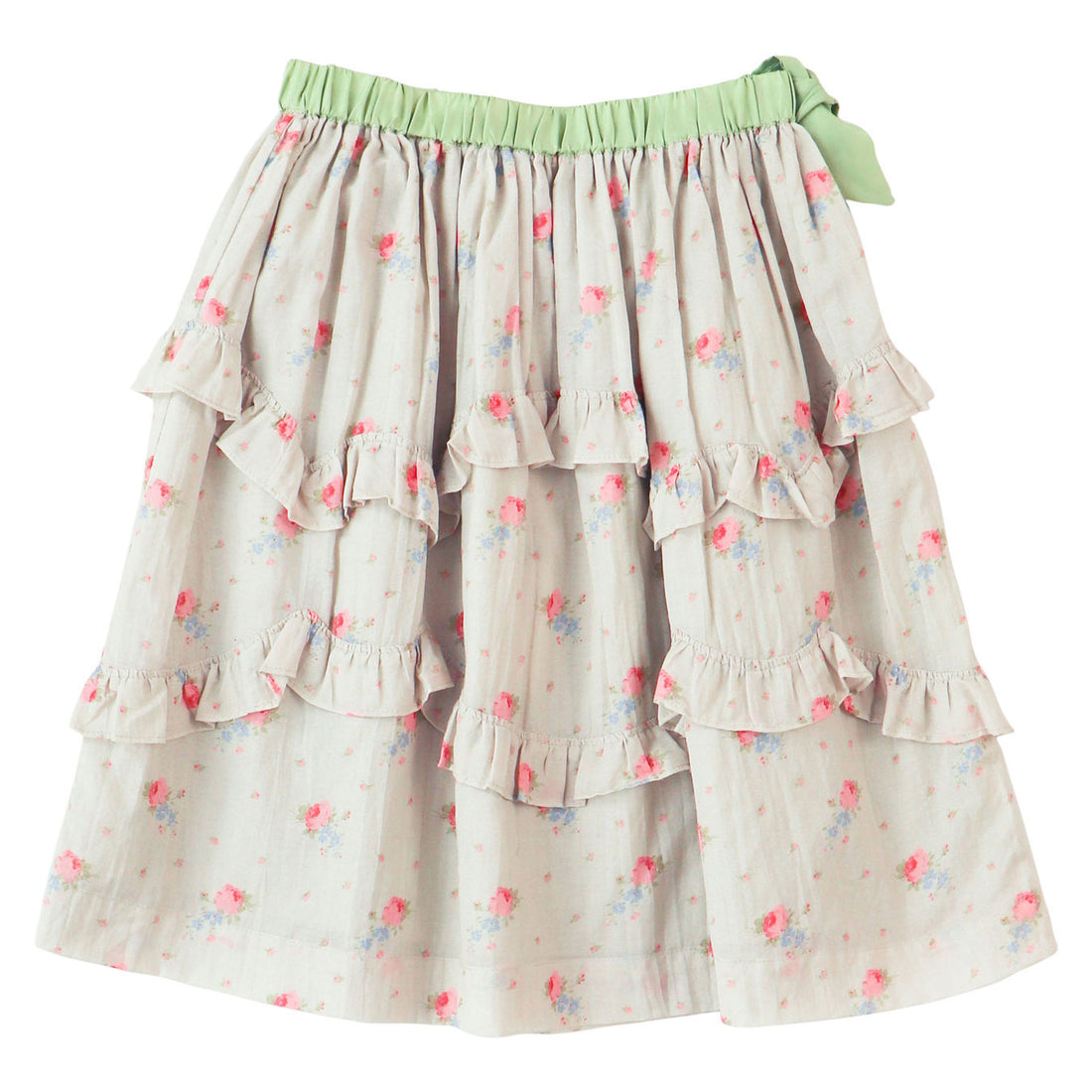 Caramel Rose Bouquet Print Azalea Skirt