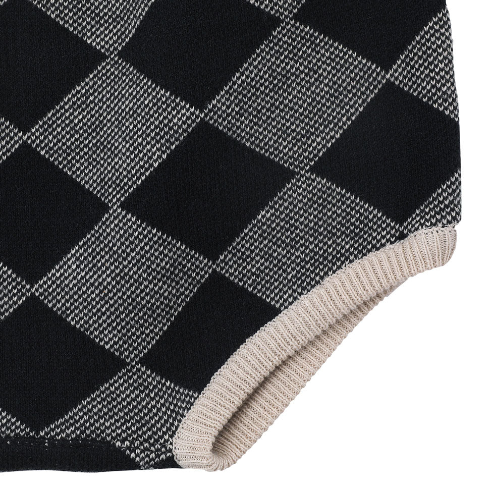 Bene Bene  Navy Argyle Knit Bloomers