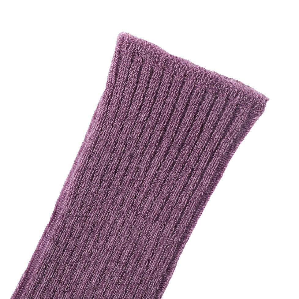 Bene Bene  Purple Coloring Ribbed Socks