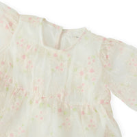 Bene Bene Ivory Rose Vine Dress