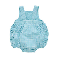 Pink Chicken Baby Betty Bubble - Blue Tattersall