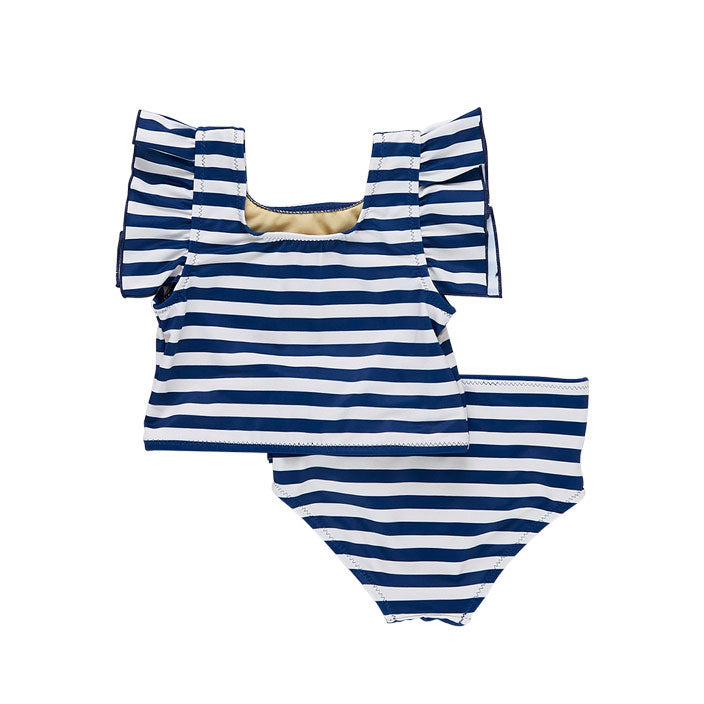Pink Chicken Elise Tankini - Navy Stripe
