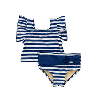 Pink Chicken Elise Tankini - Navy Stripe