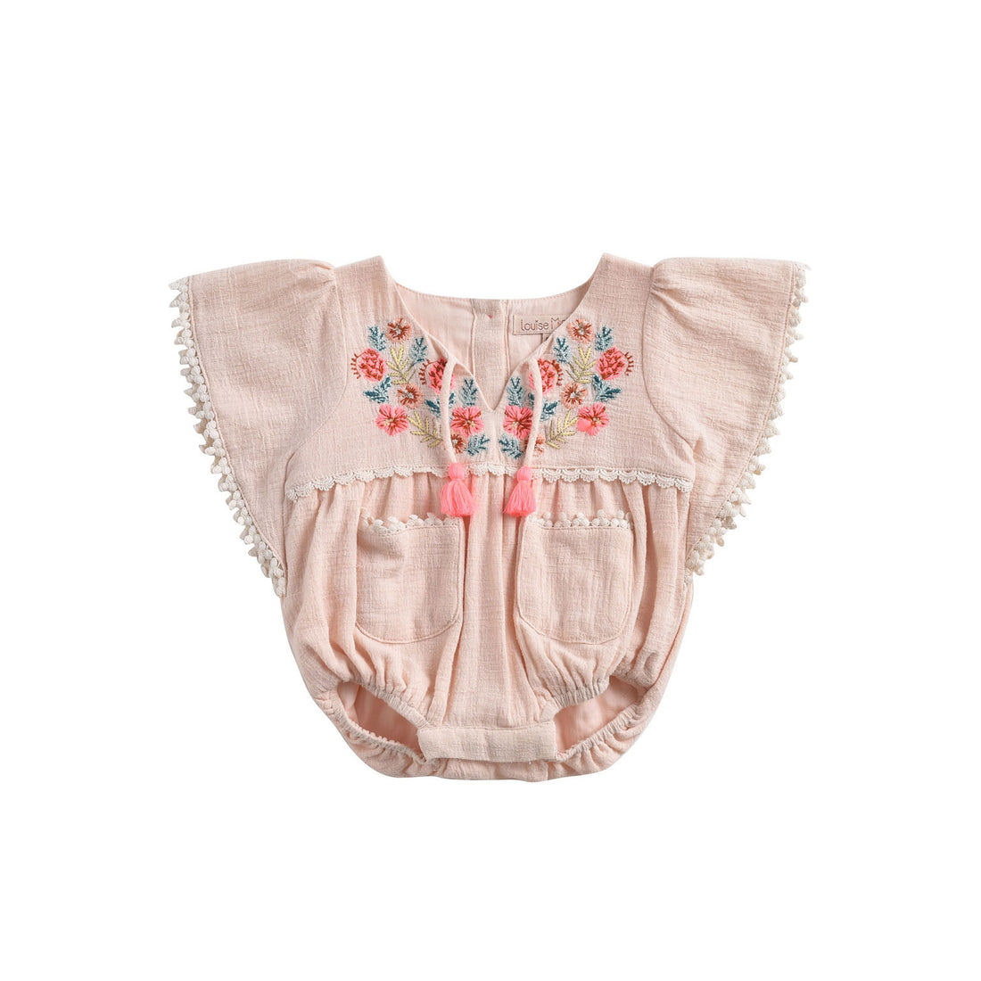 Louise Misha Blush Mayalia Romper