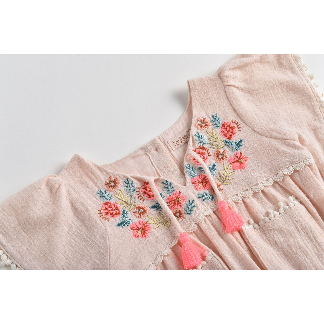 Louise Misha Blush Mayalia Romper