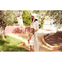 Louise Misha Cream Sparkle Lace Karla Overalls