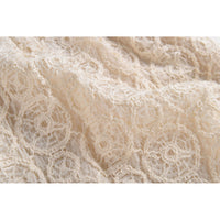 Louise Misha Cream Sparkle Lace Karla Overalls
