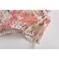Louise Misha Pink Flowers Izamal Romper