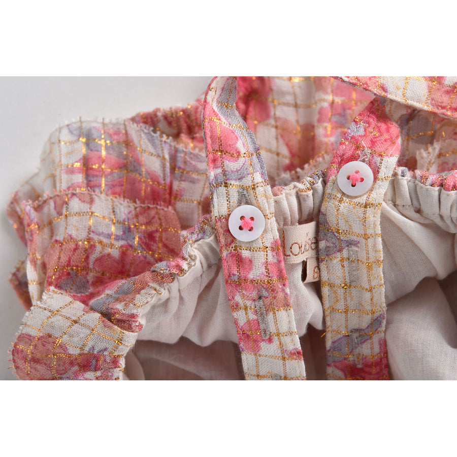 Louise Misha Pink Flowers Izamal Romper