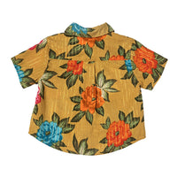 Pink Chicken Baby Jack Shirt - Hawaiian Floral