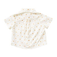 Pink Chicken Ditsy Orange Baby Jack Shirt