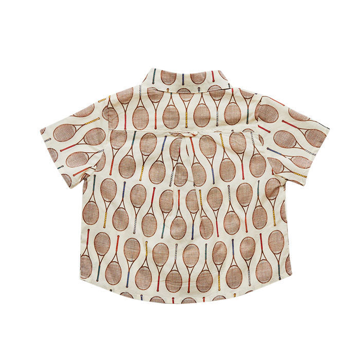 Pink Chicken Tennis Rackets Baby Jack Shirt