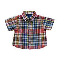 Pink Chicken Classic Madras Baby Jack Shirt