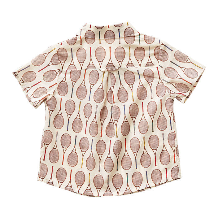 Pink Chicken Tennis Rackets Jack Shirt