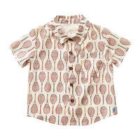 Pink Chicken Tennis Rackets Jack Shirt
