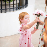Pink Chicken Baby Jennifer Jumper - Heart Embroidery