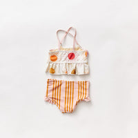 Pink Chicken Multi Sunrise Joy Tankini