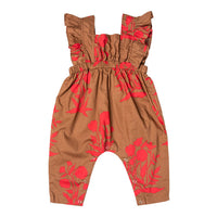 Pink Chicken Baby June Jumper - Latte Botanical