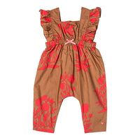 Pink Chicken Baby June Jumper - Latte Botanical