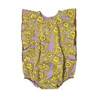 Pink Chicken Baby Katniss Bubble - Lavender Stem Floral