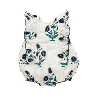 Pink Chicken Baby Katniss Bubble - Navy Dandelion