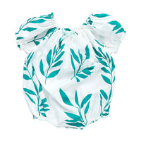 Pink Chicken Baby Lexi Bubble - Jungle Leaf