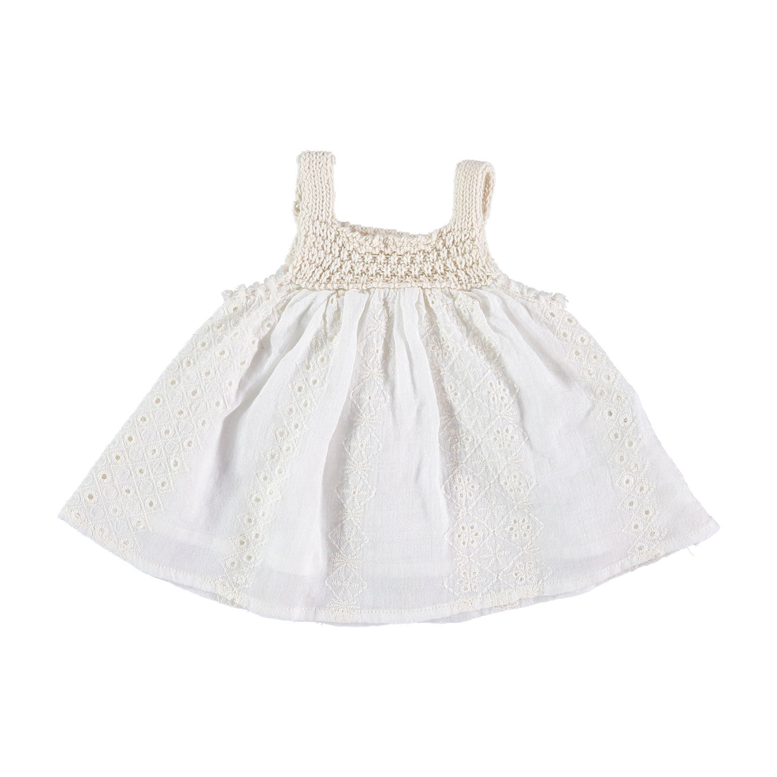 Buho Ecru Paris Romantic Baby Dress