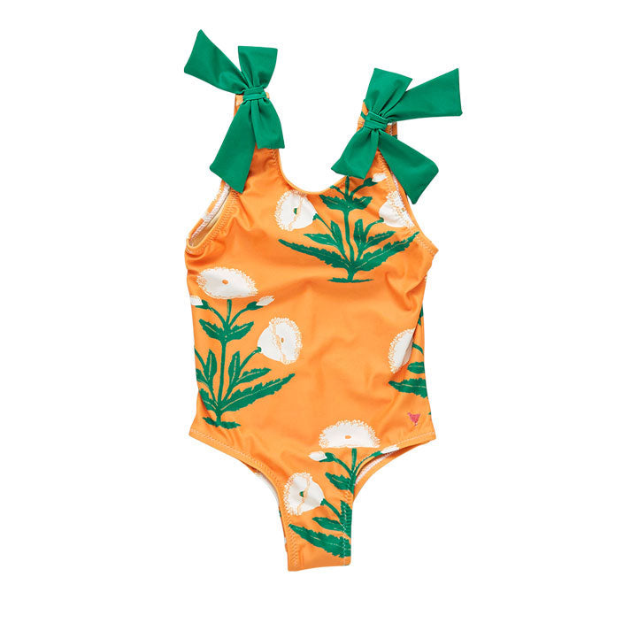 Pink Chicken Shelly Suit - Orange Dandelion