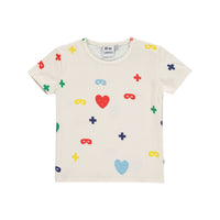 Beau Loves Colour Hearts+Masks Baby T-Shirt