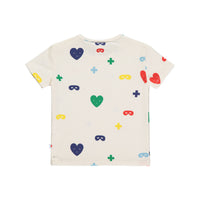 Beau Loves Colour Hearts+Masks Baby T-Shirt