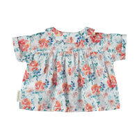 Piupiuchick Flowers Gauze Baby Collar Blouse