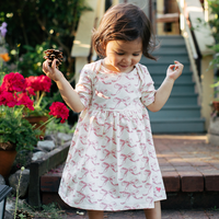 Pink Chicken Organic Steph Dress - Bows
