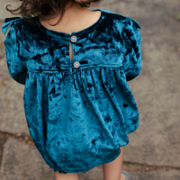 Pink Chicken Quinn Bubble - Blue Velvet