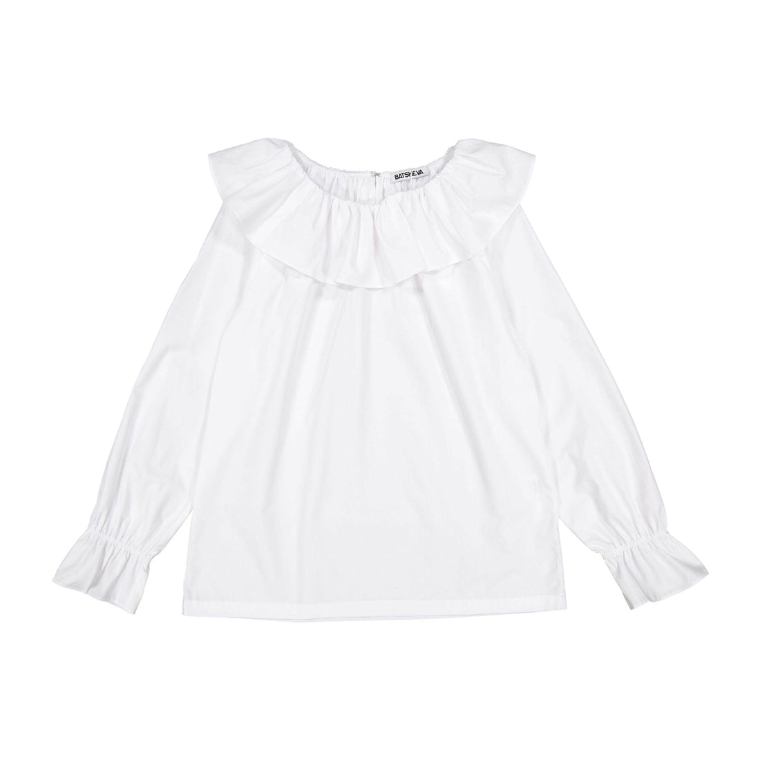 Batsheva blouses Batsheva White Cotton Poppy Women&