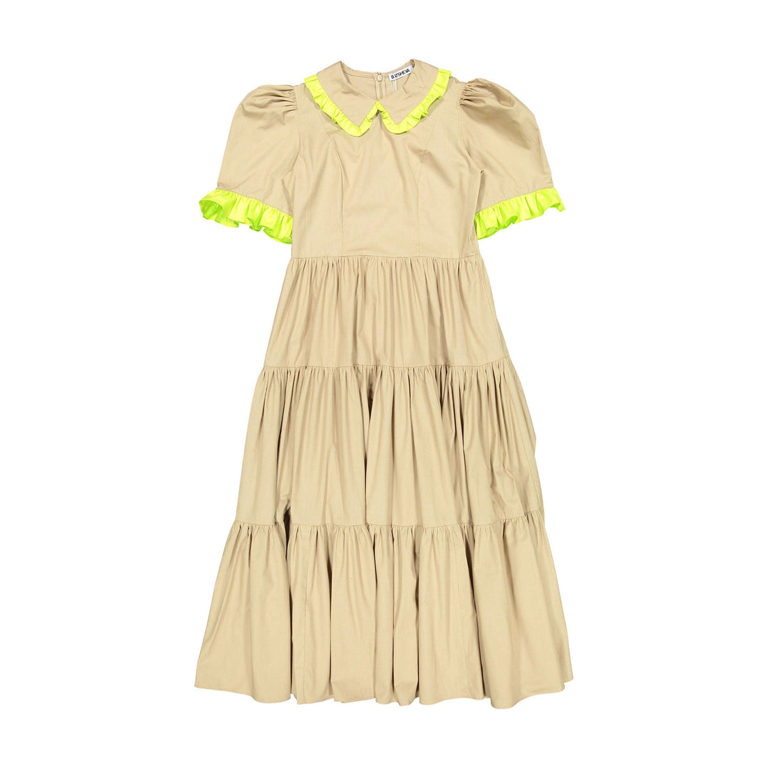 Batsheva dresses Batsheva Camel Poplin Spring Lucy Women&