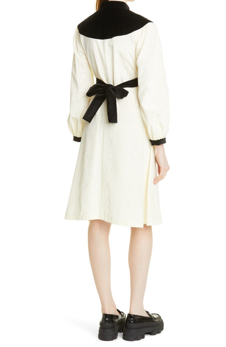 Batsheva Cream Moire Ashlyn Women&